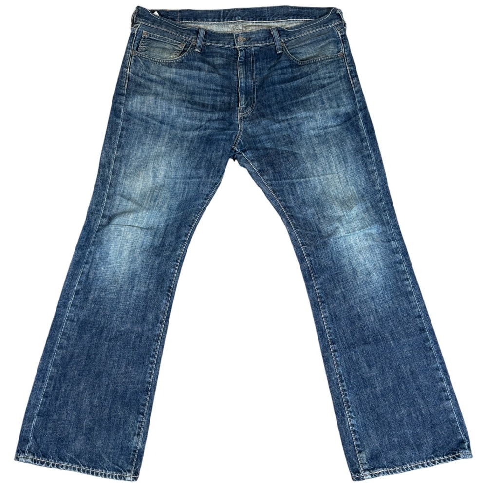 Levi's 527 Straight Leg Jeans Mens 38x30 Blue Denim Cotton Stretch Medium Wash